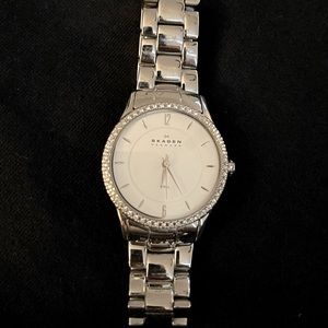 Stainless steel Skagen watch— Gently used